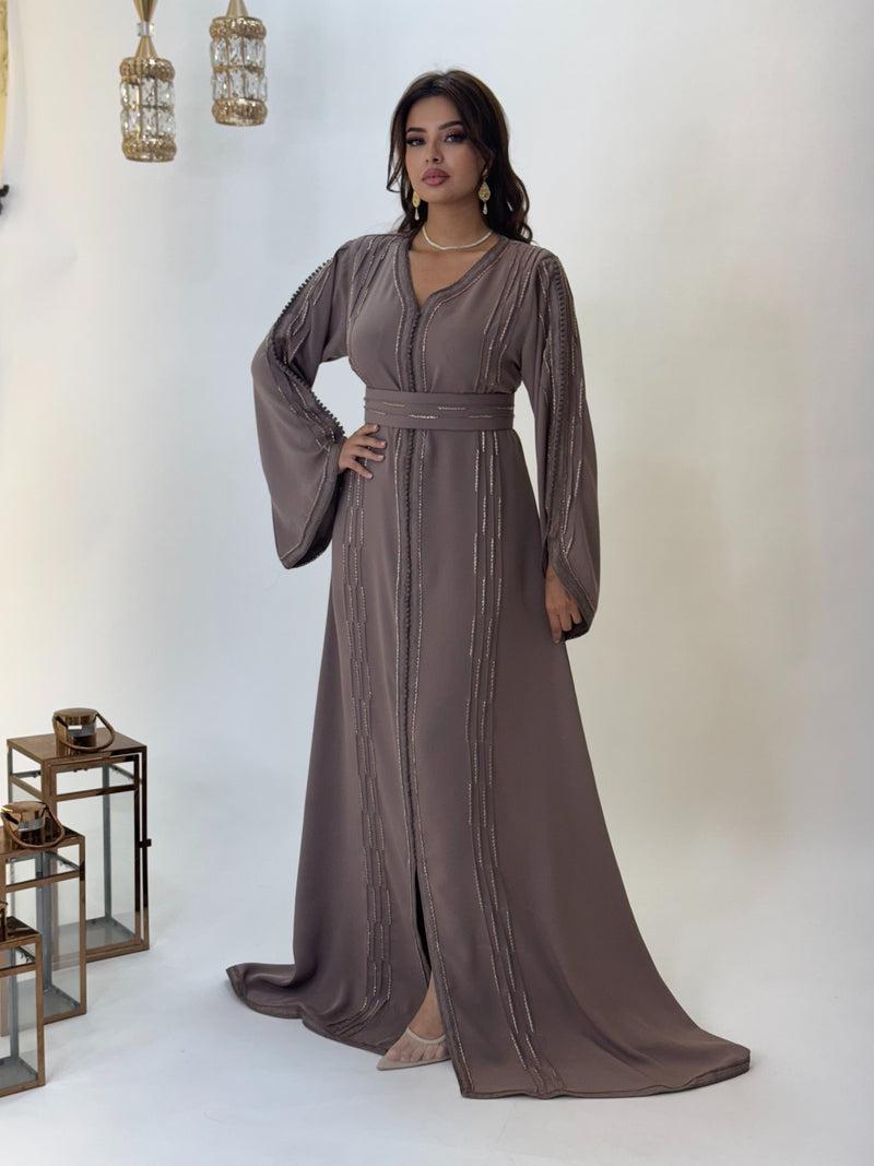 Caftan Malika Taupe