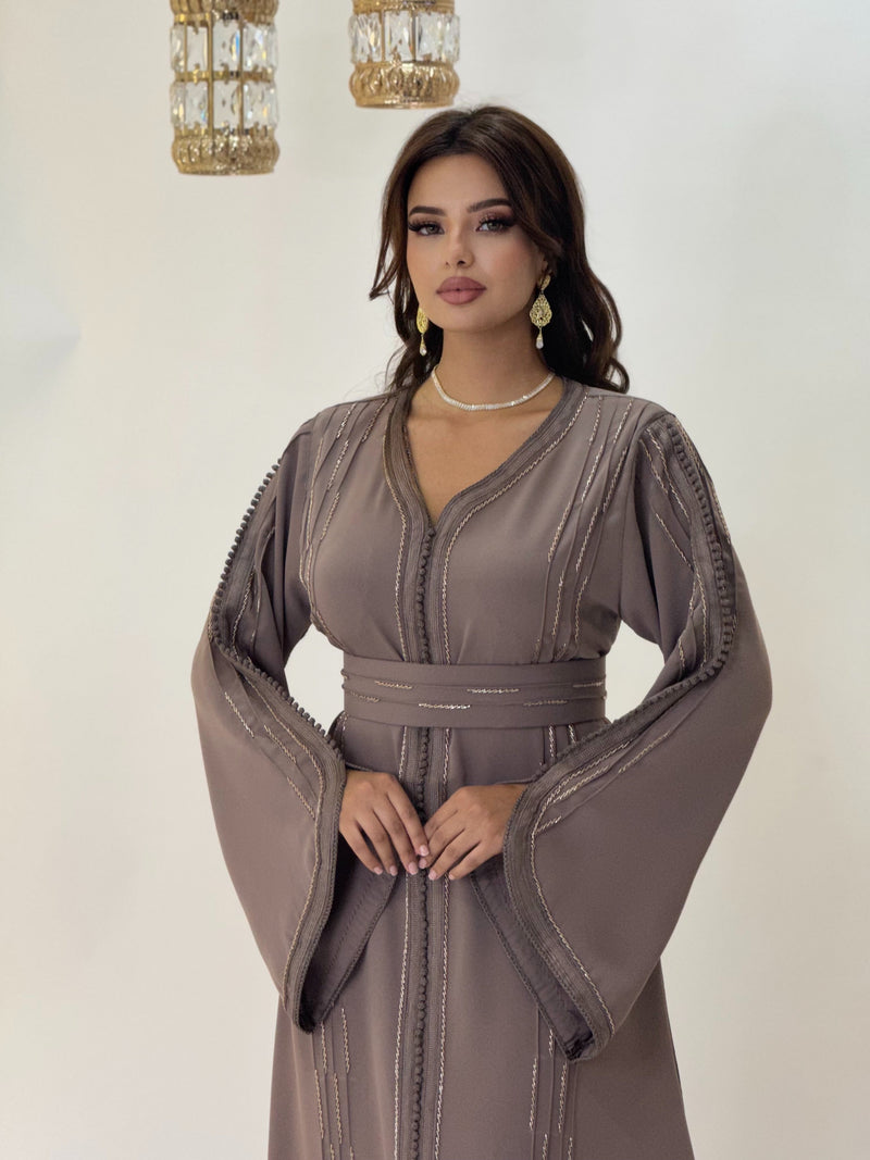 Caftan Malika Taupe