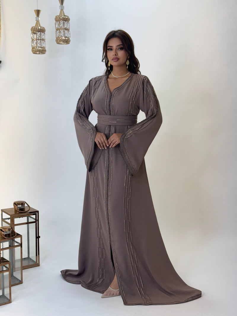 Caftan Malika Taupe