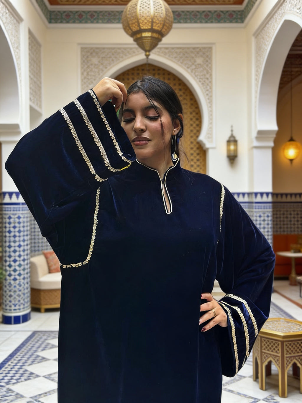 قفطان موبرا   فصالة مخزنية